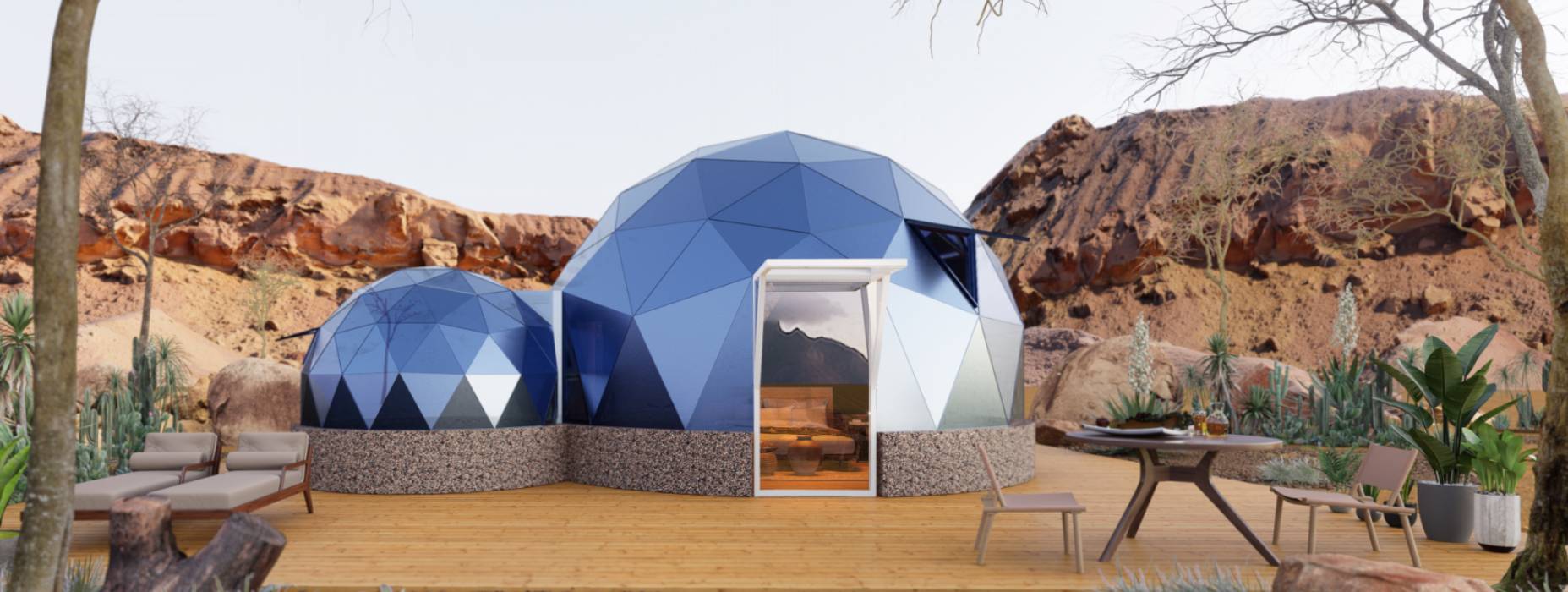 民乐县球形智能光伏玻璃星空房